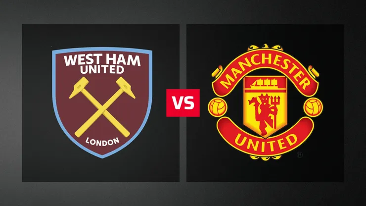 West Ham vs. Manchester United por la Premier League.