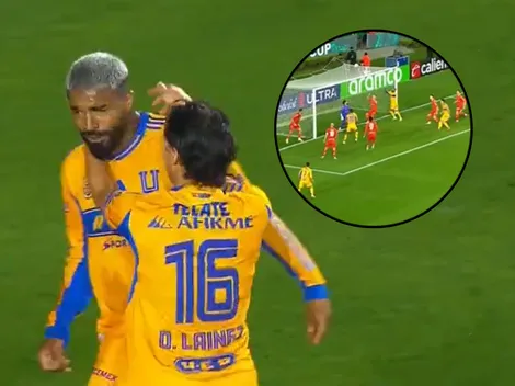 Sufre el América: Búfalo Aguirre anota su primer gol en Tigres en su debut