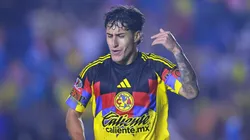 Alex Zendejas, afuera del partido ante Olimpia.