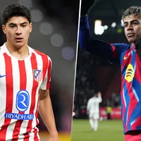 Las alineaciones de Atlético Madrid vs. Barcelona