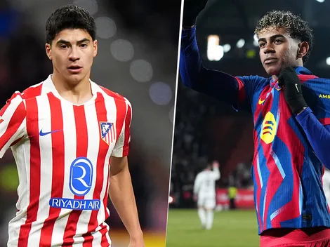 Las alineaciones de Atlético Madrid vs. Barcelona