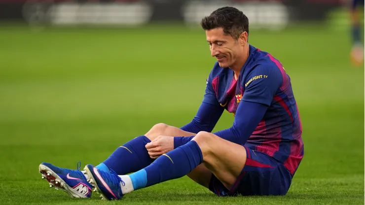 Robert Lewandowski no estará presente en el duelo de Barcelona vs. Atlético de Madrid.