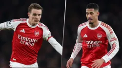Martin Odegaard y William Saliba no serán parte del duelo de Arsenal ante Brentford por la Premier League 2025-26