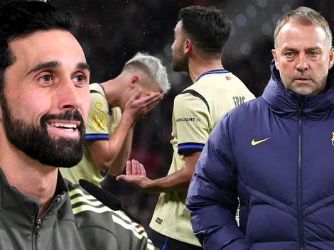 Arbeloa le responde a Hansi Flick con una burla tras la goleada del Atlético