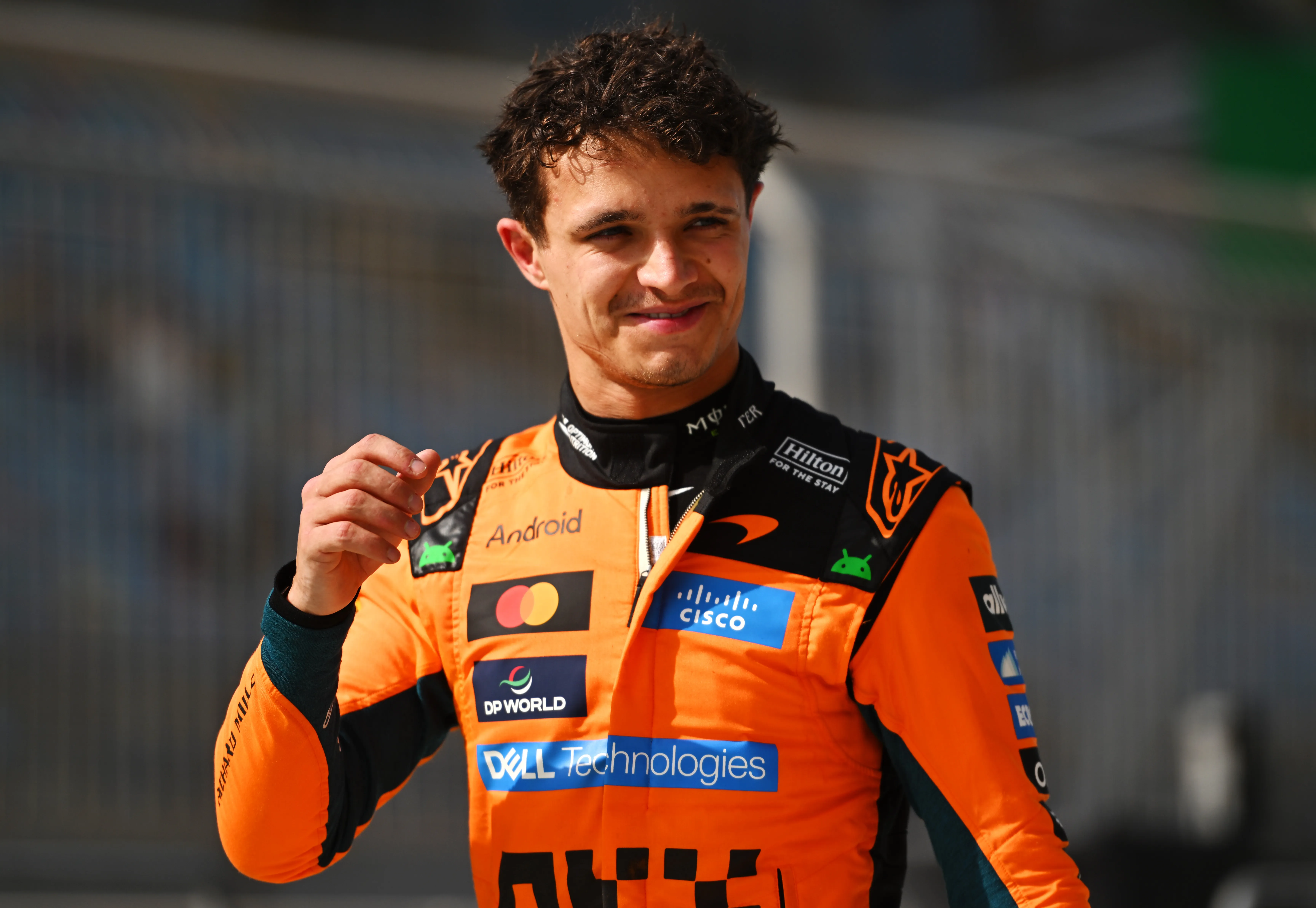 Lando Norris en los test de Bahréin 2026 (GETTY IMAGES)
