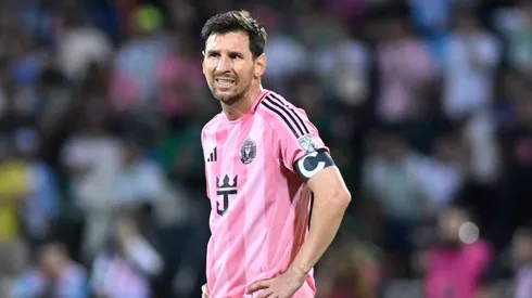 Lionel Messi se lesionó