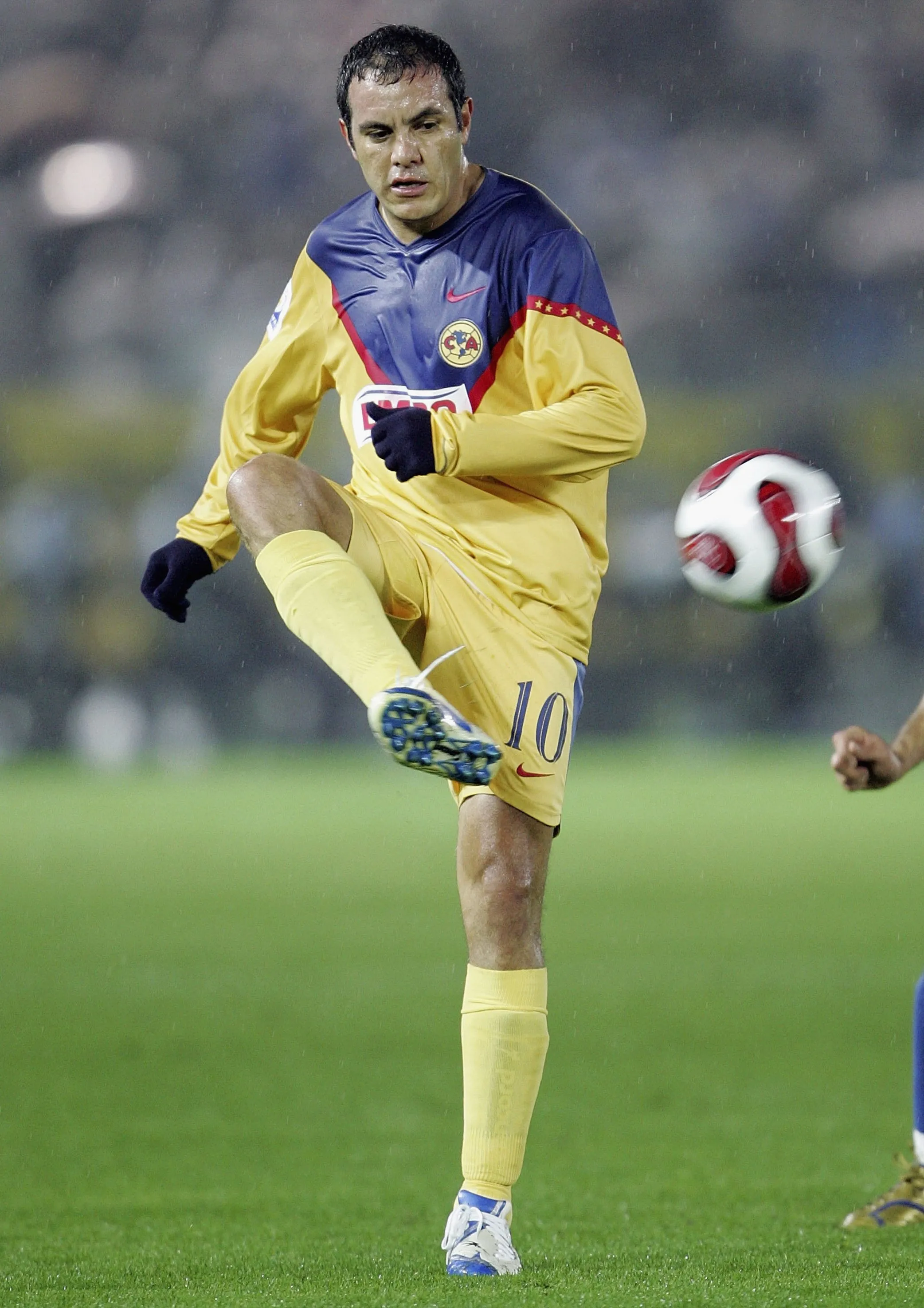 Cuauhtémoc Blanco en el Mundial de Clubes 2006 con el Club América (GETTY IMAGES)