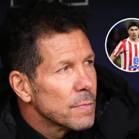 Diego Simeone habló sobre la adaptación de Obed Vargas en Atlético de Madrid
