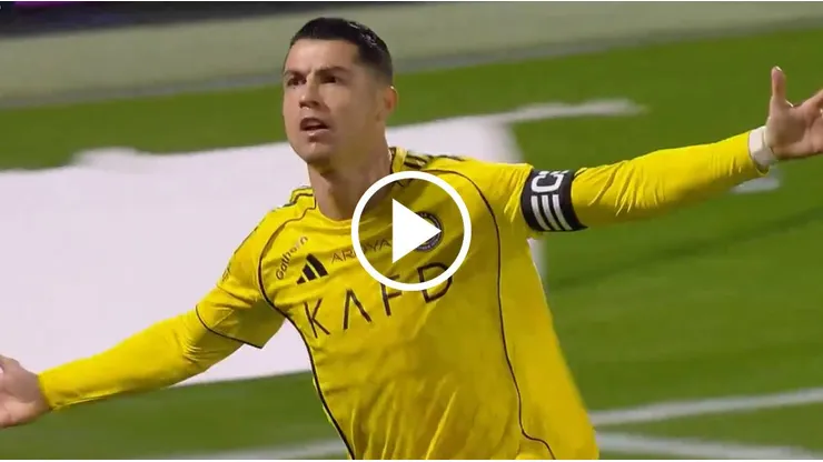 Cristiano Ronaldo volvió a convertir con Al-Nassr