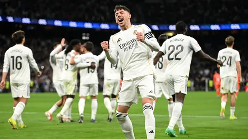 Federico Valverde marcó el tercero de Real Madrid ante Real Sociedad
