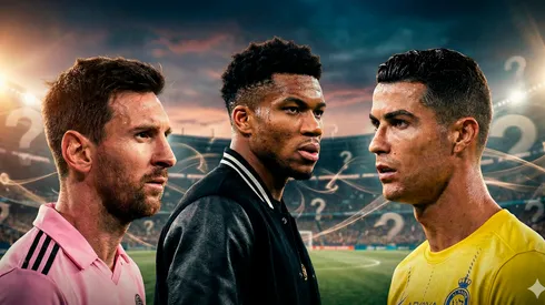 Giannis Antetokounmpo eligió entre Messi y Cristiano.