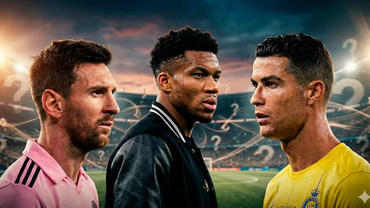 Giannis Antetokounmpo eligió entre Messi y Cristiano.