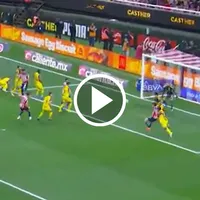 Chivas marcó el 1-0 sobre América tras anotación de Armando González