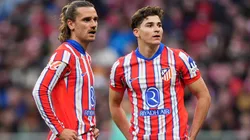 Julián Álvarez y Antoine Griezmann no juegan con Atlético de Madrid ante Rayo