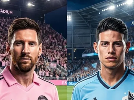 Mientras Messi gana 12 millones en Inter Miami, el salario que cobra James en Minesotta