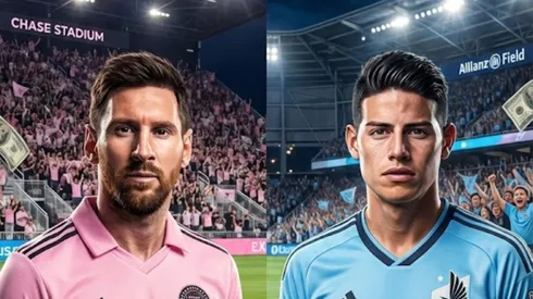 James Rodríguez vs. Messi: salarios 2026.