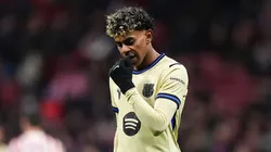 Lamine Yamal en la derrota de Barcelona contra Atlético de Madrid