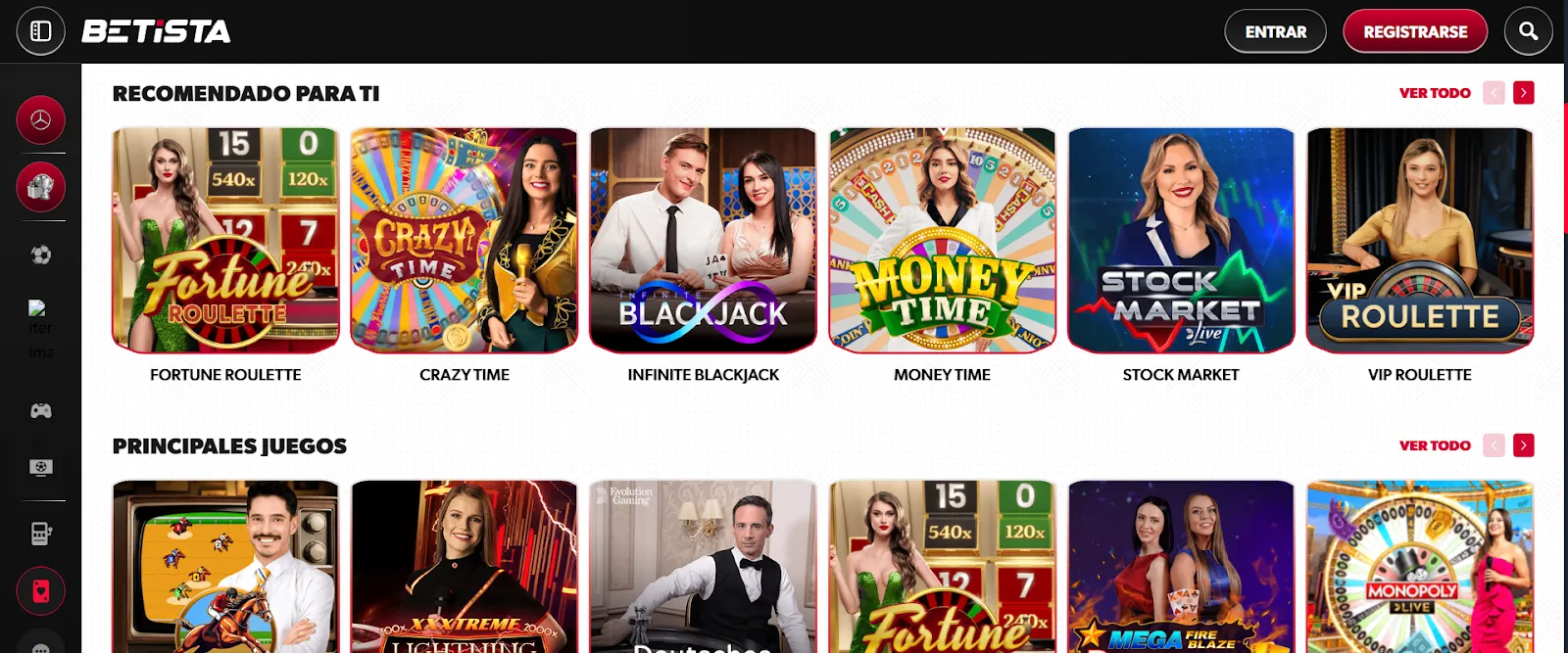 Betista casino en vivo