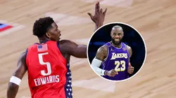 Anthony Edwards ya sabe quién será la nueva cara de la NBA