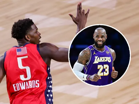 Anthony Edwards elige al sucesor de LeBron James en la NBA: no es él