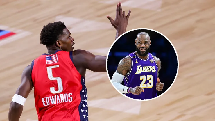 Anthony Edwards ya sabe quién será la nueva cara de la NBA