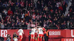 Girona vs. Barcelona por la liga española.