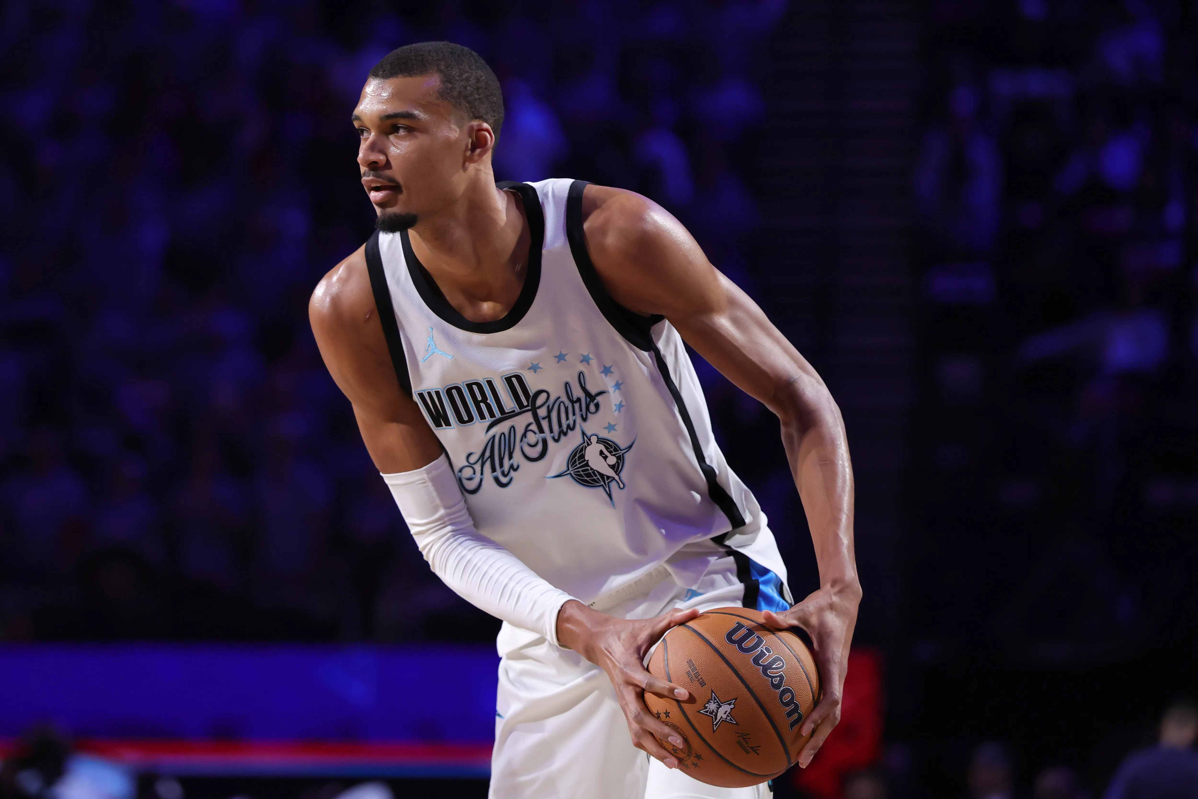 Victor Wembanyama en el All-Star Game 2026 de la NBA (GETTY IMAGES)