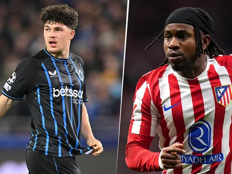 Las alineaciones del Brujas va Atlético Madrid en la Champions League