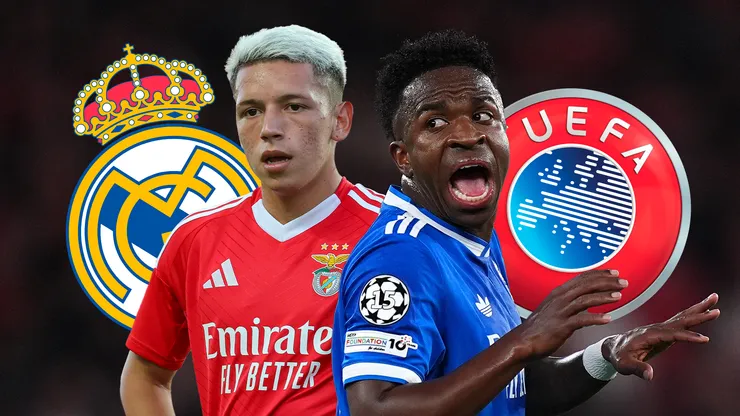 Real Madrid envió sus pruebas a la UEFA por el caso de racismo entre Prestianni y Vinicius