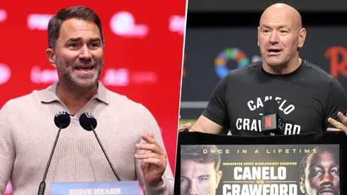 Eddie Hearn no apoya a Dana White en el boxeo.