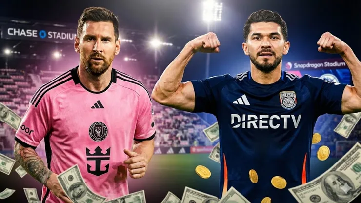 El salario que ofrecen a Henry Martin en San Diego a diferencia de Messi.