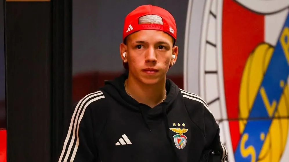 Prestianni, sancionado en Portugal [Foto: SL Benfica]