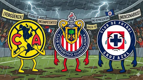 Se conoció cuál es el club más odiado de la Liga MX