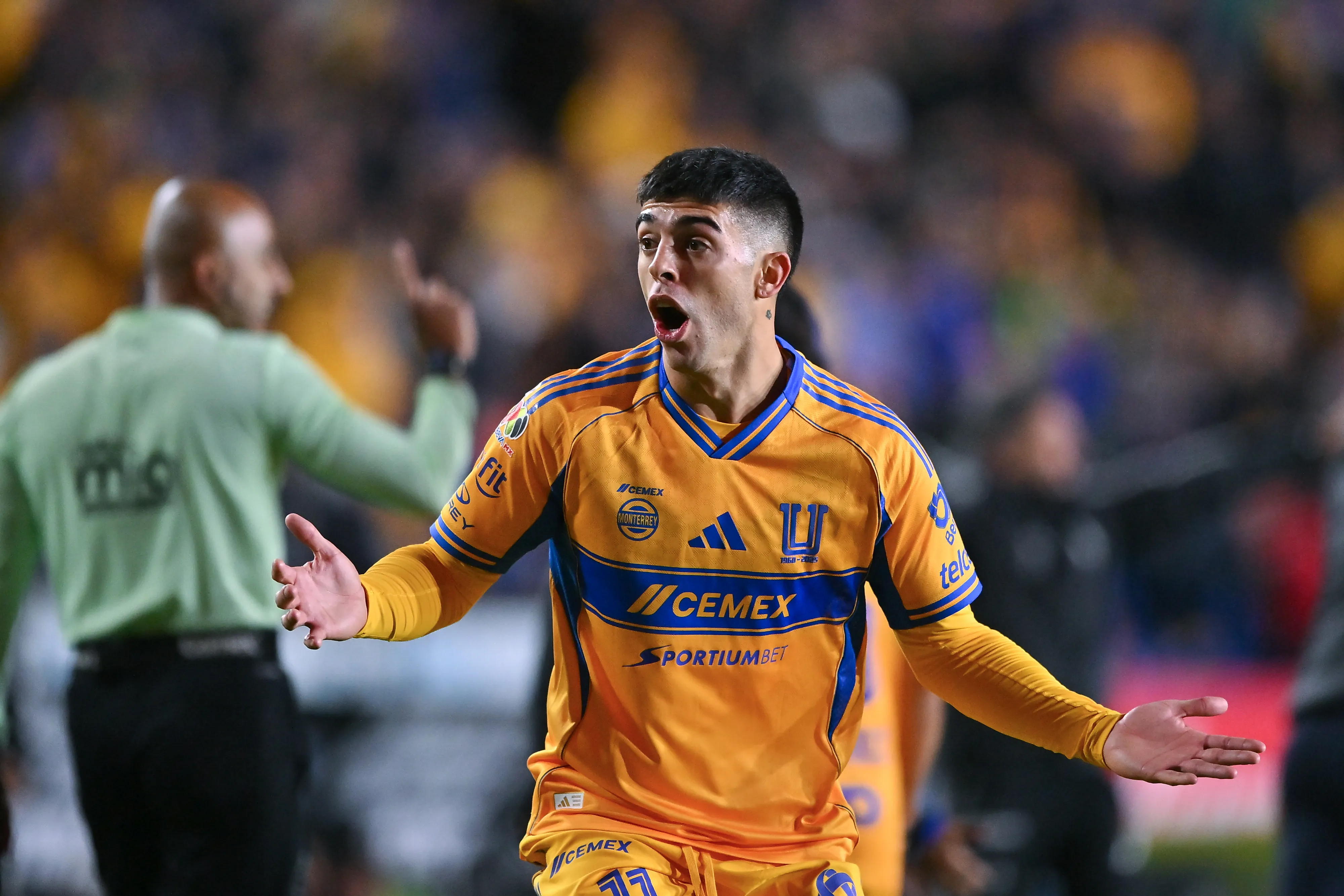 Tigres sale sin Juan Brunetta entre los titulares [foto: Getty]