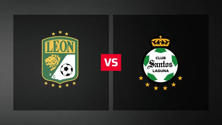Club León y Santos Laguna se enfrentan en la Liga MX