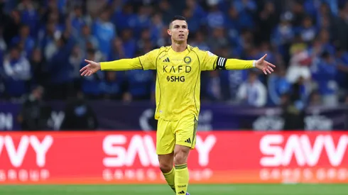 Gol de Cristiano Ronaldo en Al-Nassr.