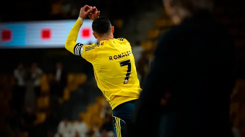 El festejo característico de Cristiano Ronaldo
