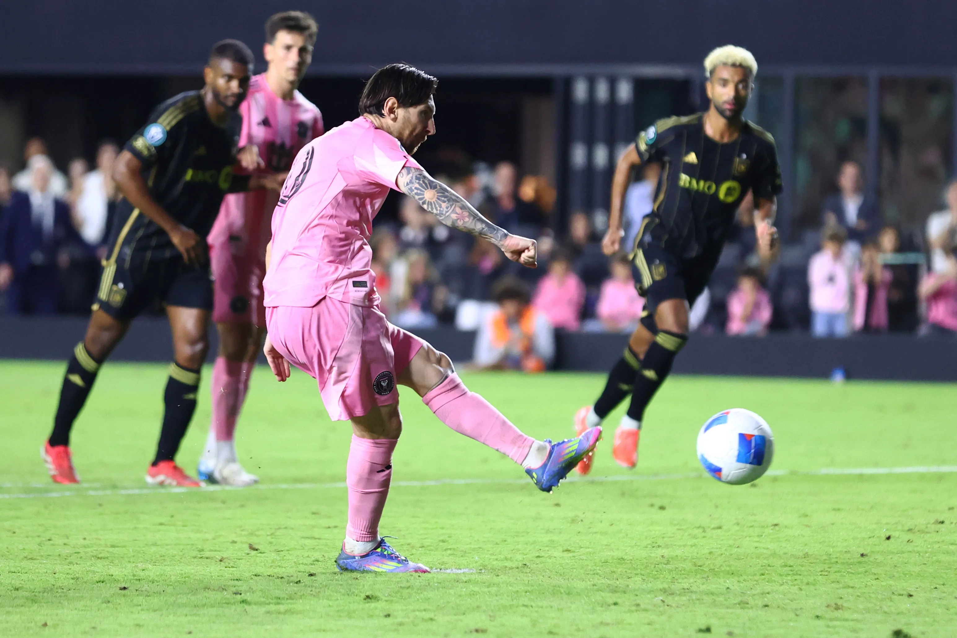 Messi ya sabe lo que es marcarle a LAFC [Foto: Getty]