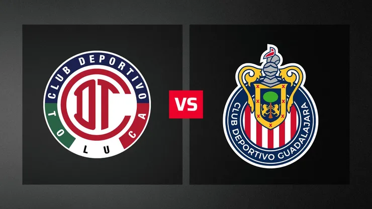 Toluca y Chivas, cara a cara en un partidazo.