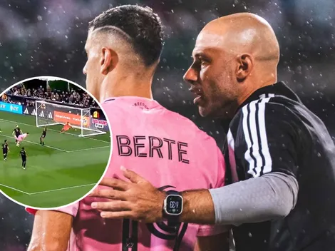 No fue su noche: así fue el debut de Berterame con Inter Miami en la MLS