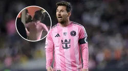 Messi muy enojado con la derrota de Inter Miami.