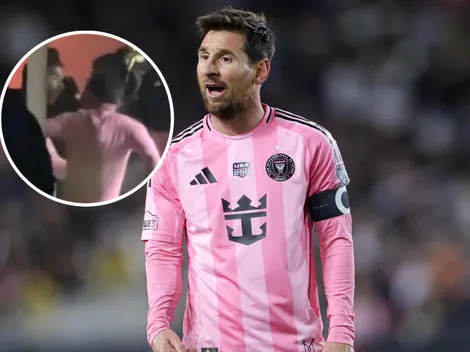 La furia de Lionel Messi tras la derrota 3-0 de Inter Miami