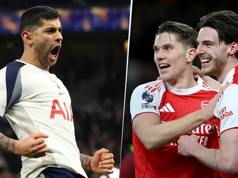 Las alineaciones de Tottenham vs. Arsenal