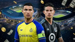 Cristiano Ronaldo vs. James Rodríguez: salarios 2026.