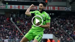 Raúl Jiménez brilló con Fulham ante Sunderland