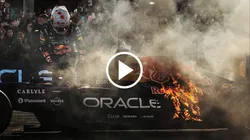 El coche de Yuki Tsunoda se prendió fuego en San Francisco