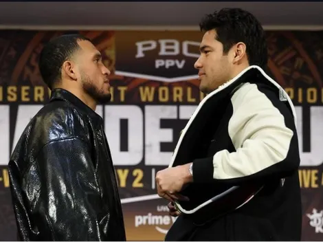 David Benavidez y Gilberto Ramírez estuvieron cara a cara por primera vez