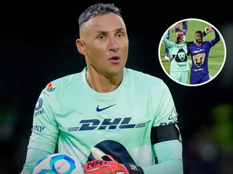 El gesto de Keylor Navas con José Caicedo hacia la afición