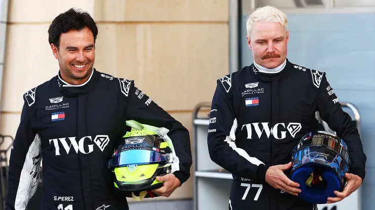 Checo Pérez y Valtteri Bottas, la dupla titular de Cadillac para 2026