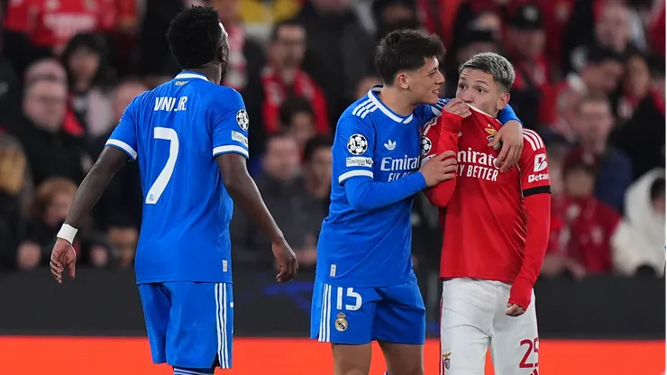 Gianluca Prestianni quedó envuelto en una fuerte polémica con Vinícius Jr.